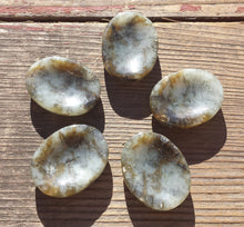 Load image into Gallery viewer, LABRADORITE Worry Stone Natural Stone Hand Carved Gemstone Worry Stone