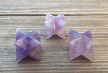 Load image into Gallery viewer, GEMSTONE MERKABA STAR Natural Amethyst (One)