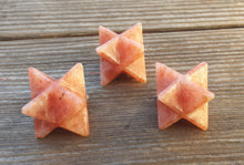Load image into Gallery viewer, GEMSTONE MERKABA STAR Natural Sunstone (One)
