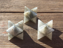 Load image into Gallery viewer, GEMSTONE MERKABA STAR Natural Labradorite (One)