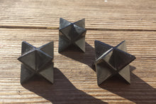 Load image into Gallery viewer, GEMSTONE MERKABA STAR Natural Black Agate (One)