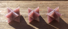 Load image into Gallery viewer, GEMSTONE MERKABA STAR Natural Lepidolite (One)
