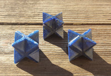 Load image into Gallery viewer, GEMSTONE MERKABA STAR Natural Lapis Lazuli (One)