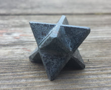 Load image into Gallery viewer, GEMSTONE MERKABA STAR Hematite (One)
