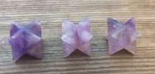Load image into Gallery viewer, GEMSTONE MERKABA STAR Natural Amethyst (One)