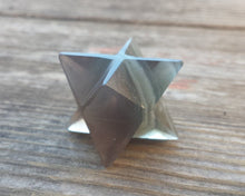 Load image into Gallery viewer, GEMSTONE MERKABA STAR Natural Fluorite (One)