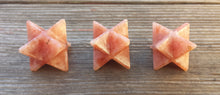 Load image into Gallery viewer, GEMSTONE MERKABA STAR Natural Sunstone (One)