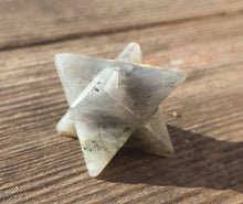 Load image into Gallery viewer, GEMSTONE MERKABA STAR Natural Labradorite (One)