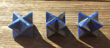 Load image into Gallery viewer, GEMSTONE MERKABA STAR Natural Lapis Lazuli (One)