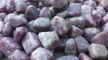 Load image into Gallery viewer, LEPIDOLITE TUMBLED Stone One (1) Medium/Large Natural Tumble Stone