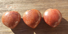 Load image into Gallery viewer, NATURAL RED AVENTURINE Gemstone Puffy Heart 40-45mm