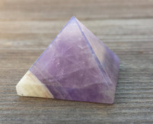 Load image into Gallery viewer, AMETHYST natural small gemstone crystal pyramid 20-22
