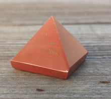 Load image into Gallery viewer, RED JASPER natural small gemstone crystal pyramid 20-22