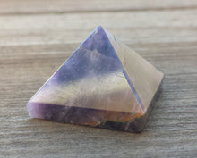 Load image into Gallery viewer, AMETHYST natural small gemstone crystal pyramid 20-22