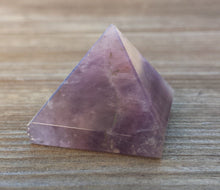 Load image into Gallery viewer, AMETHYST natural small gemstone crystal pyramid 20-22