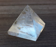 Load image into Gallery viewer, CLEAR QUARTZ natural small gemstone crystal pyramid 20-22