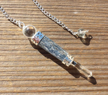 Load image into Gallery viewer, NATURAL RARE KYANITE Stone Pendulum Healing Wand