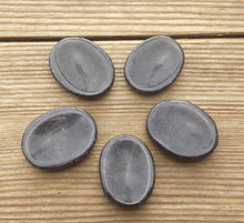 Load image into Gallery viewer, DARK BLUE AVENTURINE Worry Stone Natural Stone Hand Carved Gemstone Worry Stone