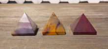 Load image into Gallery viewer, MOOKAITE JASPER natural Medium gemstone crystal pyramid 27-30mm