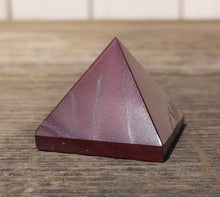 Load image into Gallery viewer, MOOKAITE JASPER natural Medium gemstone crystal pyramid 27-30mm