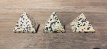 Load image into Gallery viewer, DALMATIAN JASPER natural Medium gemstone crystal pyramid 27-30