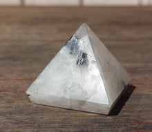 Load image into Gallery viewer, RAINBOW MOONSTONE natural Medium gemstone crystal pyramid 27-30mm