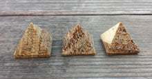 Load image into Gallery viewer, ARAGONITE natural Medium gemstone crystal pyramid 27-30mm