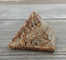 Load image into Gallery viewer, ARAGONITE natural Medium gemstone crystal pyramid 27-30mm