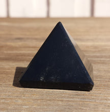 Load image into Gallery viewer, BLACK OBSIDIAN natural Medium gemstone crystal pyramid 27-30mm