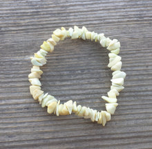 Load image into Gallery viewer, NATURAL CHRYSOPRASE Stone Gemstone Stretchy Chip Bracelet