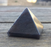 Load image into Gallery viewer, BLUE AVENTURINE natural Medium gemstone crystal pyramid 27-30mm