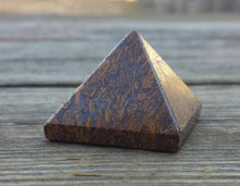 Load image into Gallery viewer, CALLIGRAPHY STONE (Miriam Stone)  natural Medium gemstone crystal pyramid 27-30mm