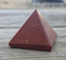 Load image into Gallery viewer, RED JASPER natural Medium gemstone crystal pyramid 27-30mm