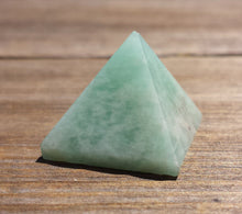Load image into Gallery viewer, AMAZONITE natural small gemstone crystal pyramid 20-22