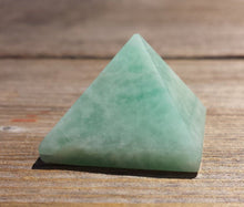 Load image into Gallery viewer, AMAZONITE natural small gemstone crystal pyramid 20-22