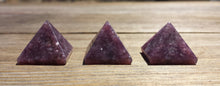 Load image into Gallery viewer, LEPIDOLITE natural small gemstone crystal pyramid 20-22