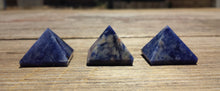 Load image into Gallery viewer, SODALITE natural small gemstone crystal pyramid 20-22