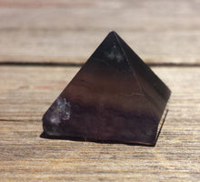 Load image into Gallery viewer, FLUORITE natural small gemstone crystal pyramid 20-22