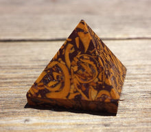 Load image into Gallery viewer, CALLIGRAPHY STONE natural small gemstone crystal pyramid 20-22