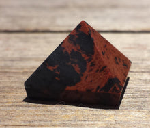 Load image into Gallery viewer, MAHOGANY OBSIDIAN natural small gemstone crystal pyramid 20-22
