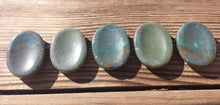 Load image into Gallery viewer, BLOODSTONE Worry Stone Natural Stone Hand Carved Gemstone Worry Stone