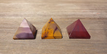 Load image into Gallery viewer, MOOKAITE JASPER natural Medium gemstone crystal pyramid 27-30mm