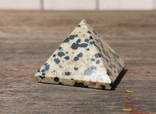 Load image into Gallery viewer, DALMATIAN JASPER natural Medium gemstone crystal pyramid 27-30