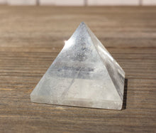 Load image into Gallery viewer, CLEAR QUARTZ natural Medium gemstone crystal pyramid 27-30mm