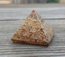 Load image into Gallery viewer, ARAGONITE natural Medium gemstone crystal pyramid 27-30mm