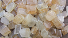 Load image into Gallery viewer, Three (3) CALCITE TUMBLED Stones Medium/Large Natural Tumble Stones