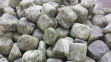 Load image into Gallery viewer, VASONITE (VESUVIANITE)  TUMBLED Stone One (1) Medium/Large Natural Tumble Stone