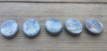Load image into Gallery viewer, HEMATITE Worry Stone Natural Stone Hand Carved Gemstone Worry Stone