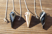 Load image into Gallery viewer, SOLOMON AGATE Natural Stone Gemstone Faceted Pendulum