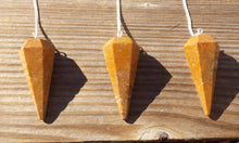 Load image into Gallery viewer, CAMEL JASPER Natural Stone Gemstone Faceted Pendulum